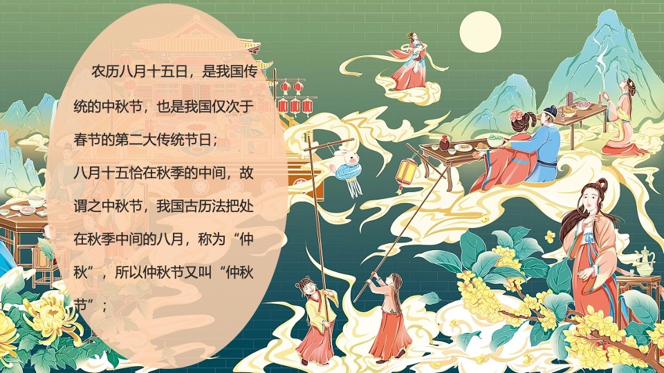 地产项目中秋节古风赏月园游会（中秋奇妙游主题）活动策划方案