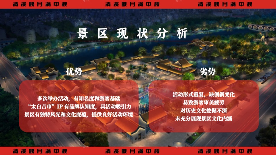 文旅景区中秋节穿越奇妙游（清溪映月满中秋主题）活动策划方案