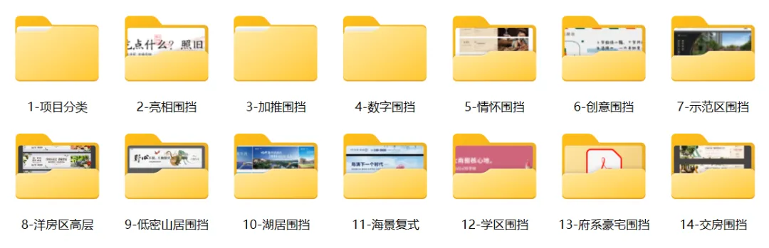 地产围挡案例合集,灵感来袭!
