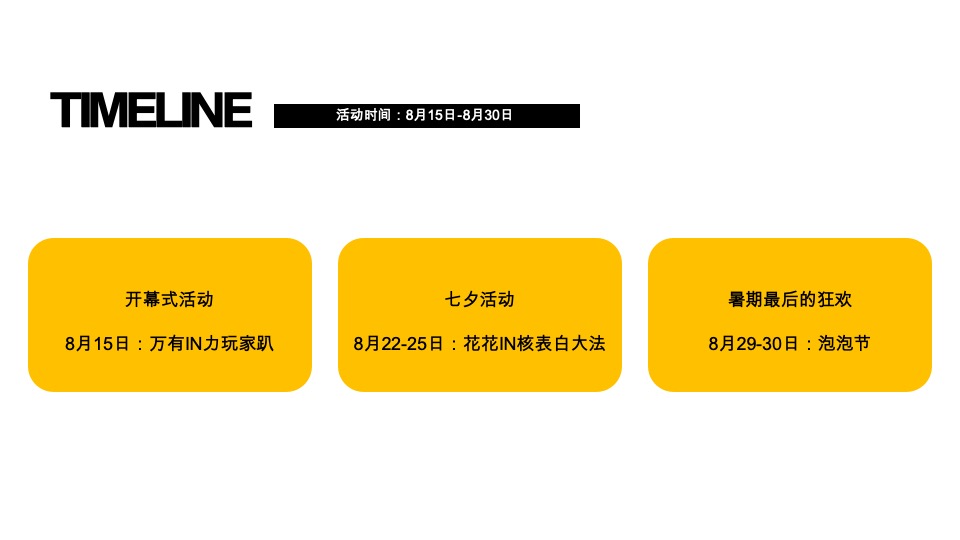 商业广场8-9月花花节系列（IN核玩家主题）活动策划方案