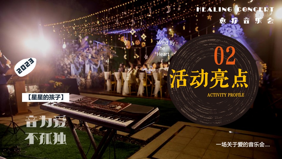 山海归来【星星的孩子】愈疗音乐会公益活动策划方案