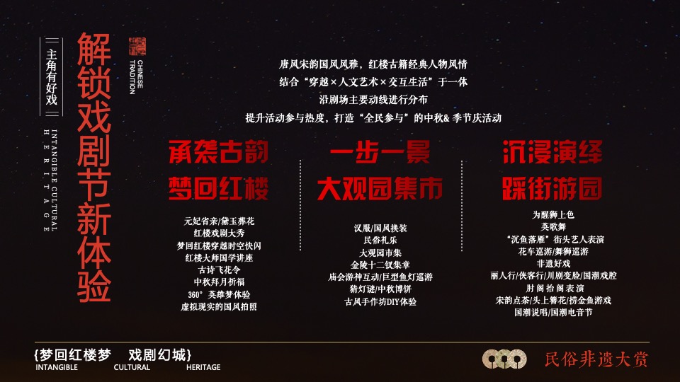 文旅地产中秋国潮戏剧文化节（月满大观园·梦回红楼主题）活动策划方案