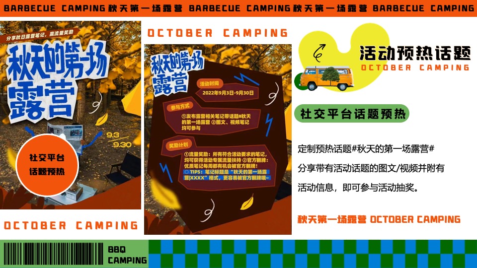 商场地产秋季露营市集音乐会（秋天第一场露营主题）活动策划方案