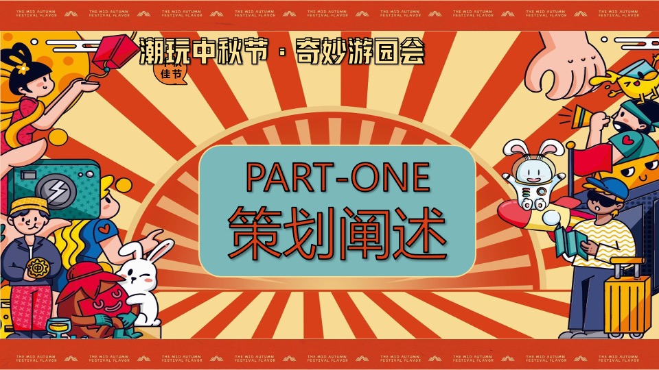 商场地产中秋节古风游园庙会（潮玩中秋节·奇妙游园会主题）活动策划方案