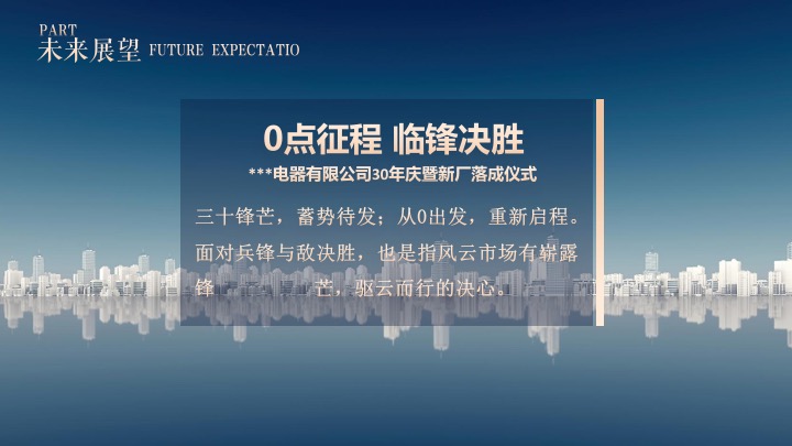 企业30周年庆暨新厂落成仪式（因智造就·驱变以新主题）活动策划方案