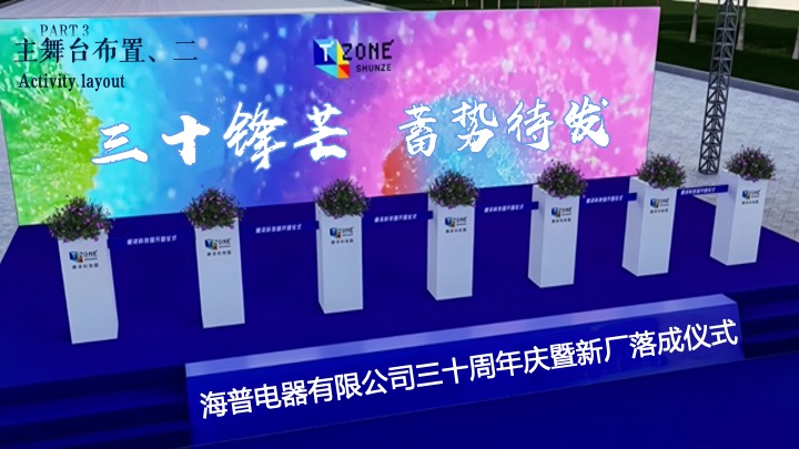 企业30周年庆暨新厂落成仪式（因智造就·驱变以新主题）活动策划方案