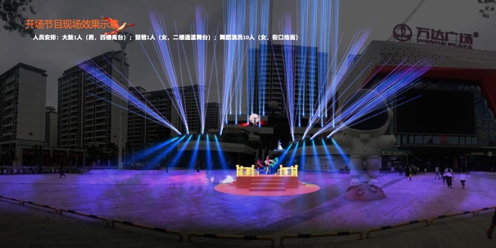 商业广场中秋国庆暨一周年庆（一起潮上看主题）活动策划方案