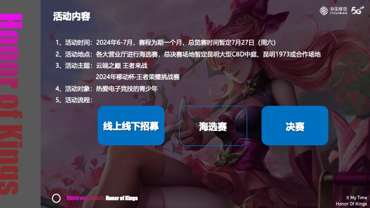 王者荣耀挑战赛活动策划方案