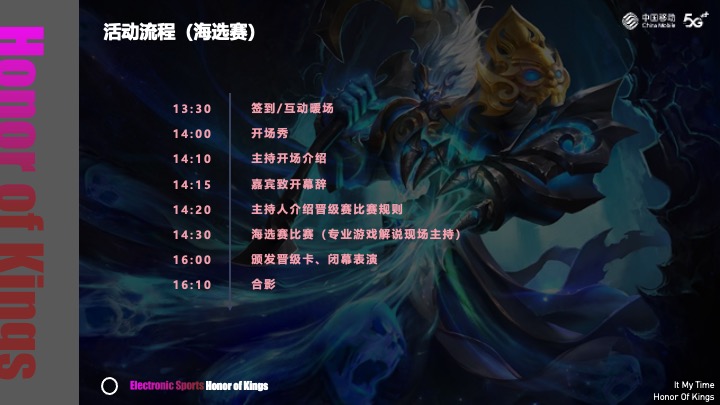 王者荣耀挑战赛活动策划方案