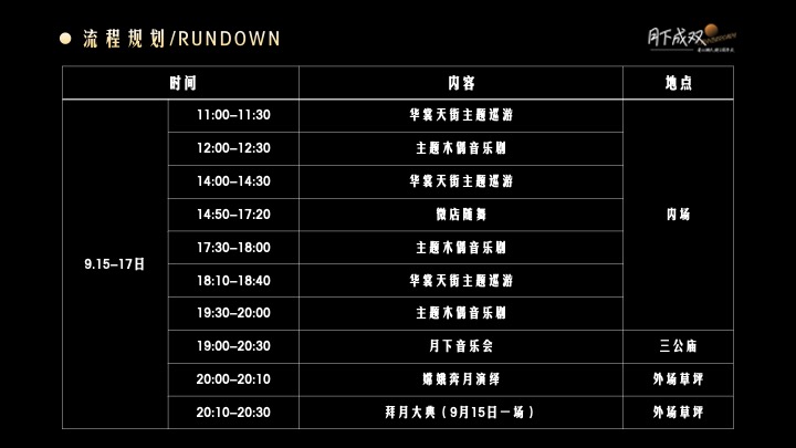龙湖天街·两周年庆“月下成双”特别企划
