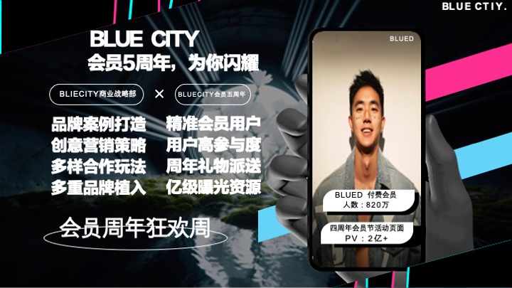 Blue City「闪耀」五周年招商方案