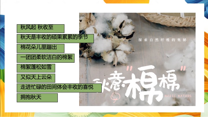 秋收棉花主题研学（秋日棉棉·FUN享快乐主题）活动策划方案