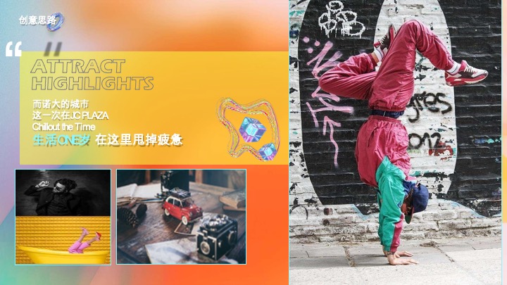 锦沧文华广场购物中心生活ONE岁·潮流赴会JC PLAZA周年庆落日市集活动方案