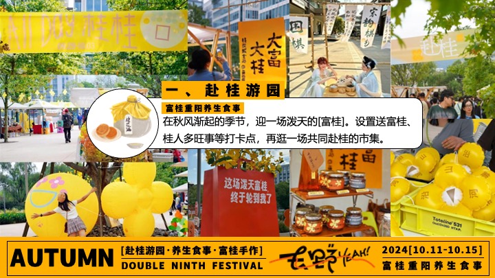 商场地产九九重阳节游园市集（富桂重阳·养生食事主题）活动策划方案