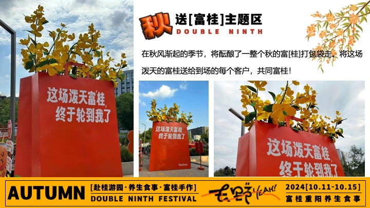 商场地产九九重阳节游园市集（富桂重阳·养生食事主题）活动策划方案