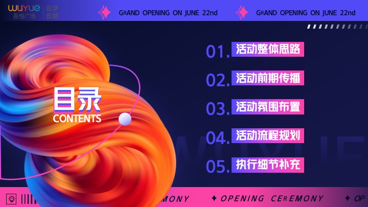 商业广场开业盛典系列（云程发轫·悦启新城主题）活动策划方案