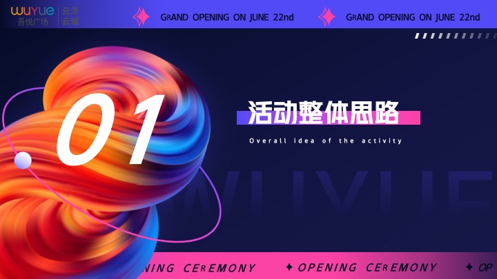 商业广场开业盛典系列（云程发轫·悦启新城主题）活动策划方案