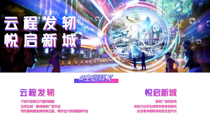 商业广场开业盛典系列（云程发轫·悦启新城主题）活动策划方案