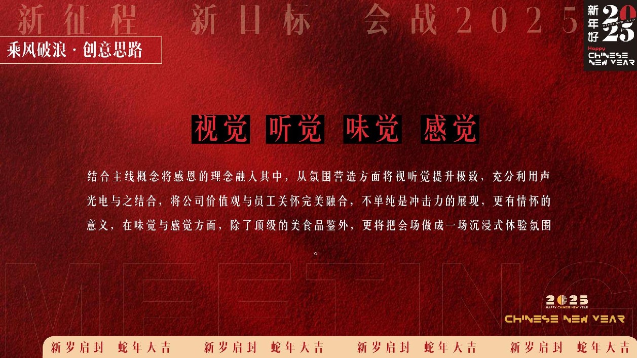 蛇年企业表彰总结大会暨年会