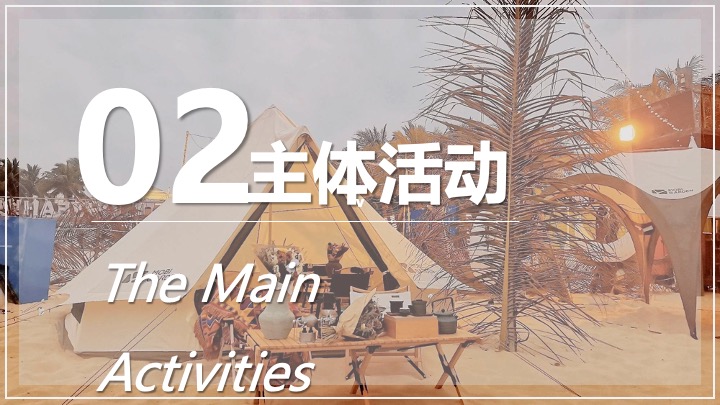 文旅项目沙滩露营集市+音乐节策划方案