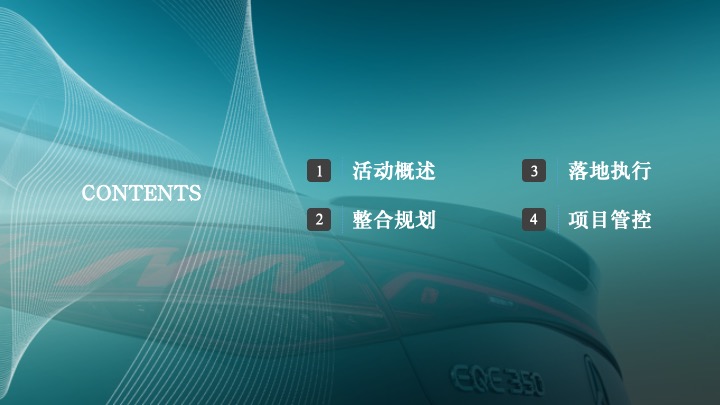 纯电EQE 产品优势深度试驾体验执行方案