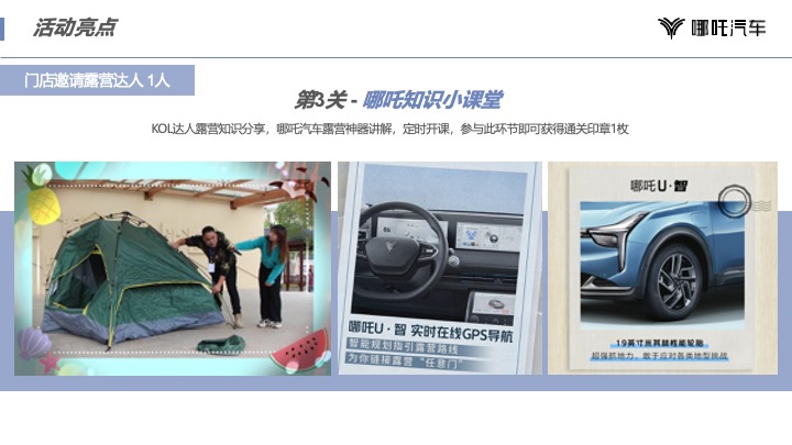 哪吒汽车城市露营嘉年华郑州站规划方案