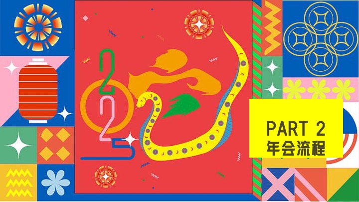 企业公司蛇年新春年会（蛇舞新春·荣耀同行主题）活动策划方案