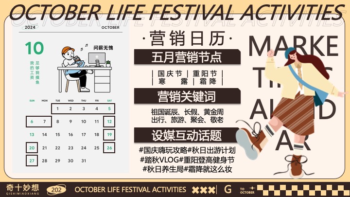 商场地产十月月度营销（奇十妙想生活节主题）活动策划方案