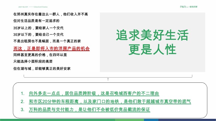郑州万科·湖与城项目年度推广思考 #洋房# #主城#
