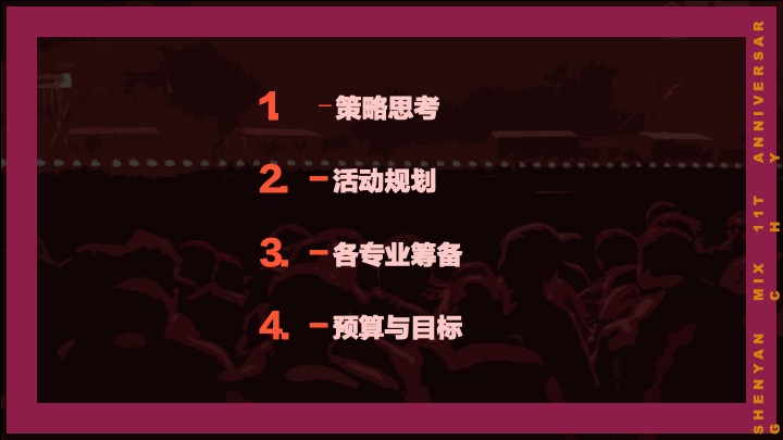 商业购物中心十一周年庆活动汇报方案