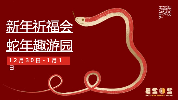 “蛇势如虹”主题蛇年春节新年祈福游园会活动策划案