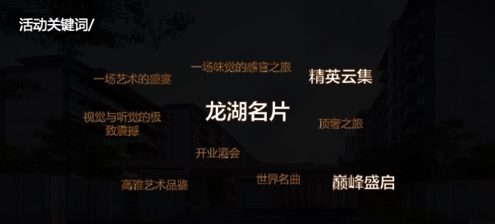 龙湖御湖境会所开放活动策划案 #营销中心#