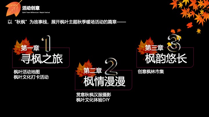 地产项目秋季枫叶主题暖场（秋日私语主题）活动策划方案