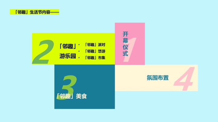 苏宁物业首届邻趣生活节 策划方案