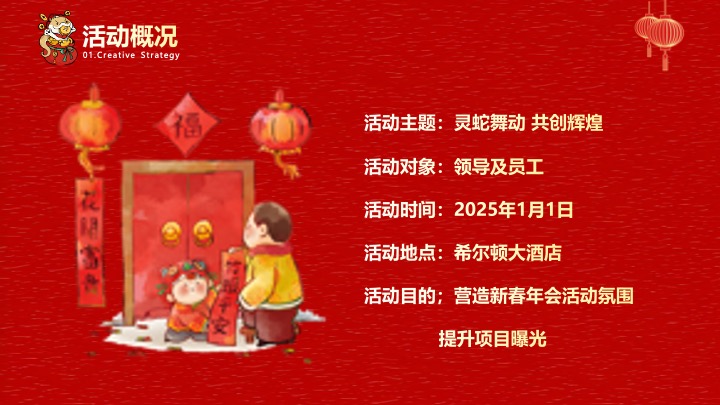 公司集团蛇年新春年会游园（灵蛇舞动·共创辉煌主题）活动策划方案