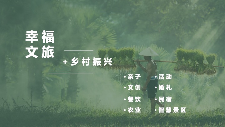 生态园区幸福文旅+运营思路方案