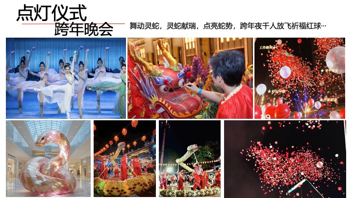 商业地产蛇年元旦跨年祈福会（蛇势如虹·新年祈福主题）活动策划方案