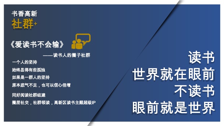 高新园区工会读书季系列活动计划