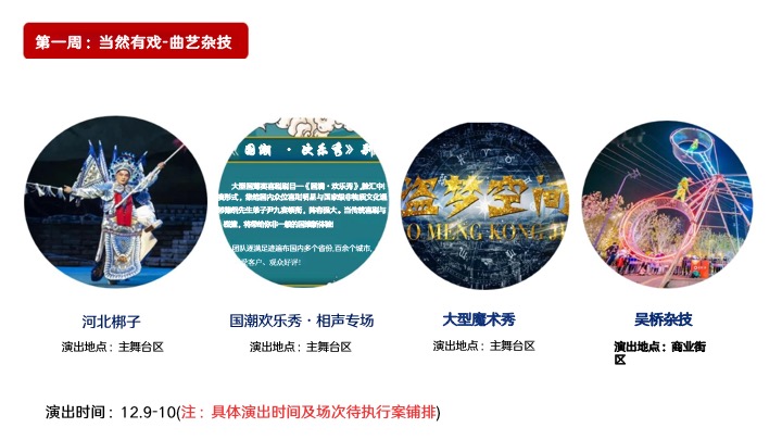 商业广场12月跨年季系列（一出好戏主题）活动策划方案