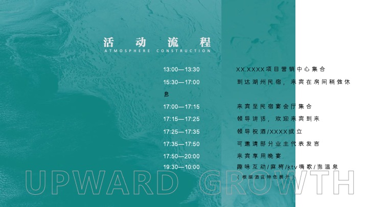 地产项目业主圈层私享之旅（为美好出发主题）活动策划方案