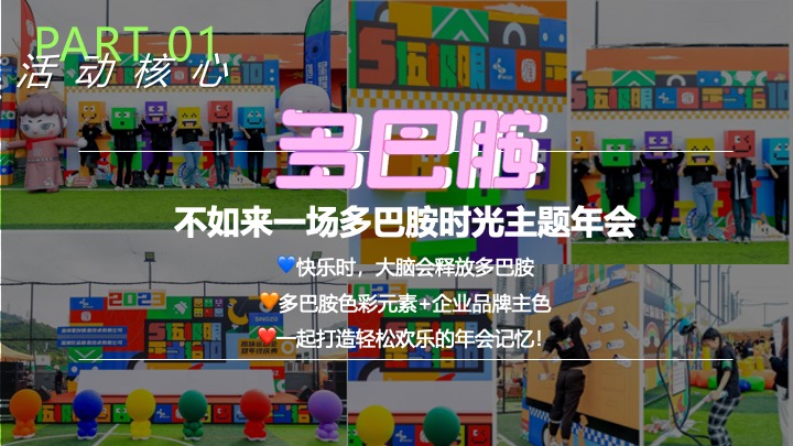 企业蛇年创意团建年会（快乐多巴胺·蛇年共狂欢主题）活动策划方案