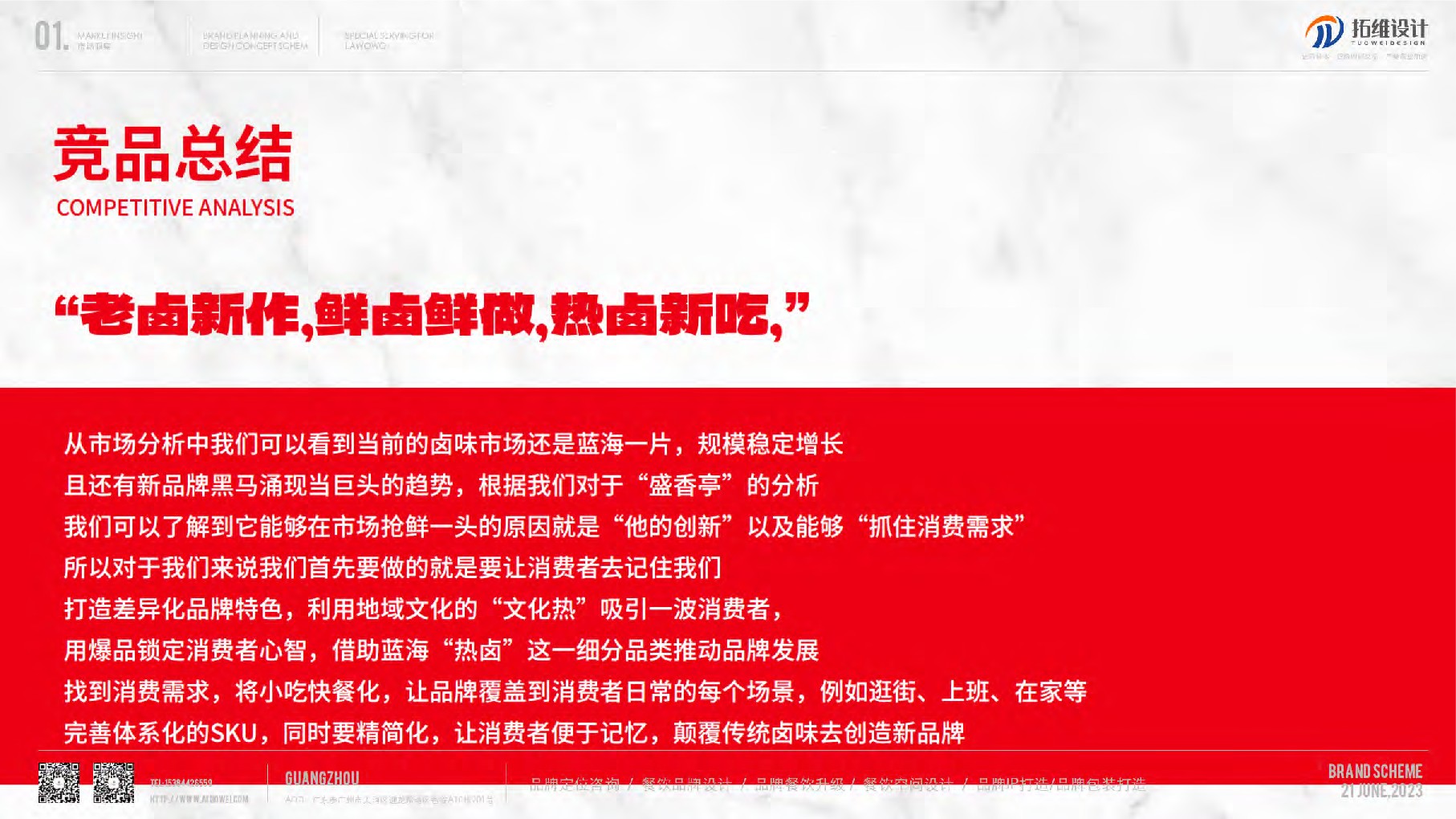 热卤卤味品牌策划及设计概念方案