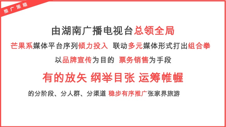 张家界旅游提振推广计划方案