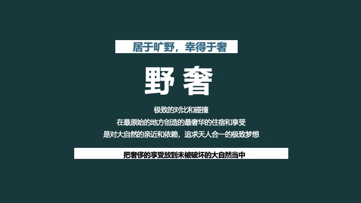 野奢康养文旅景区IP打造及全年策略推广方案