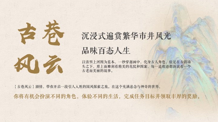 文旅古街元旦沉浸式体验国风游园会（古巷十二时辰主题）活动方案活动