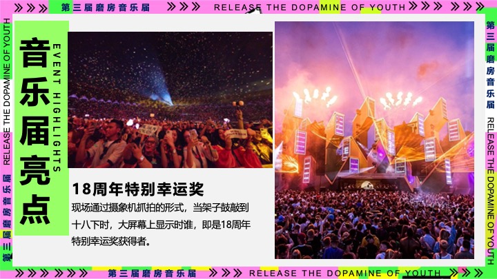 企业公司年会暨18周年庆（释放青春的多巴胺主题）活动策划方案