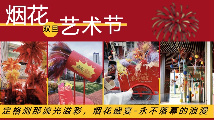 【圣诞&元旦】地产项目双旦烟花热烈派对主题活动策划案