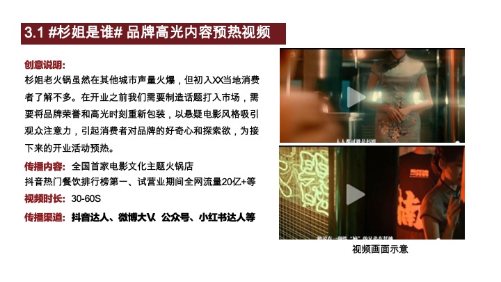 杉姐老火锅品牌开业传播方案