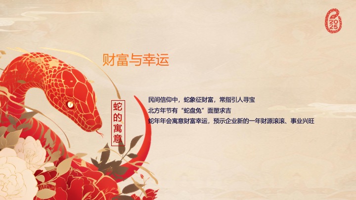 企业公司新春团拜会（繁花映蛇迹·共启新未来主题）活动策划方案