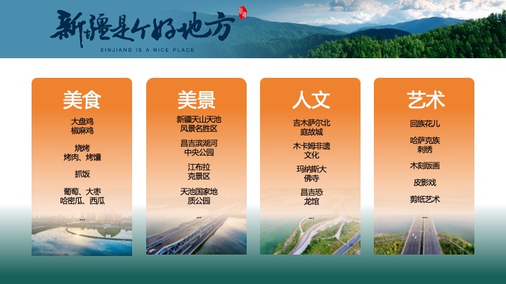 大美新疆文旅振兴大美昌吉绿水乌昌系列文旅活动策划